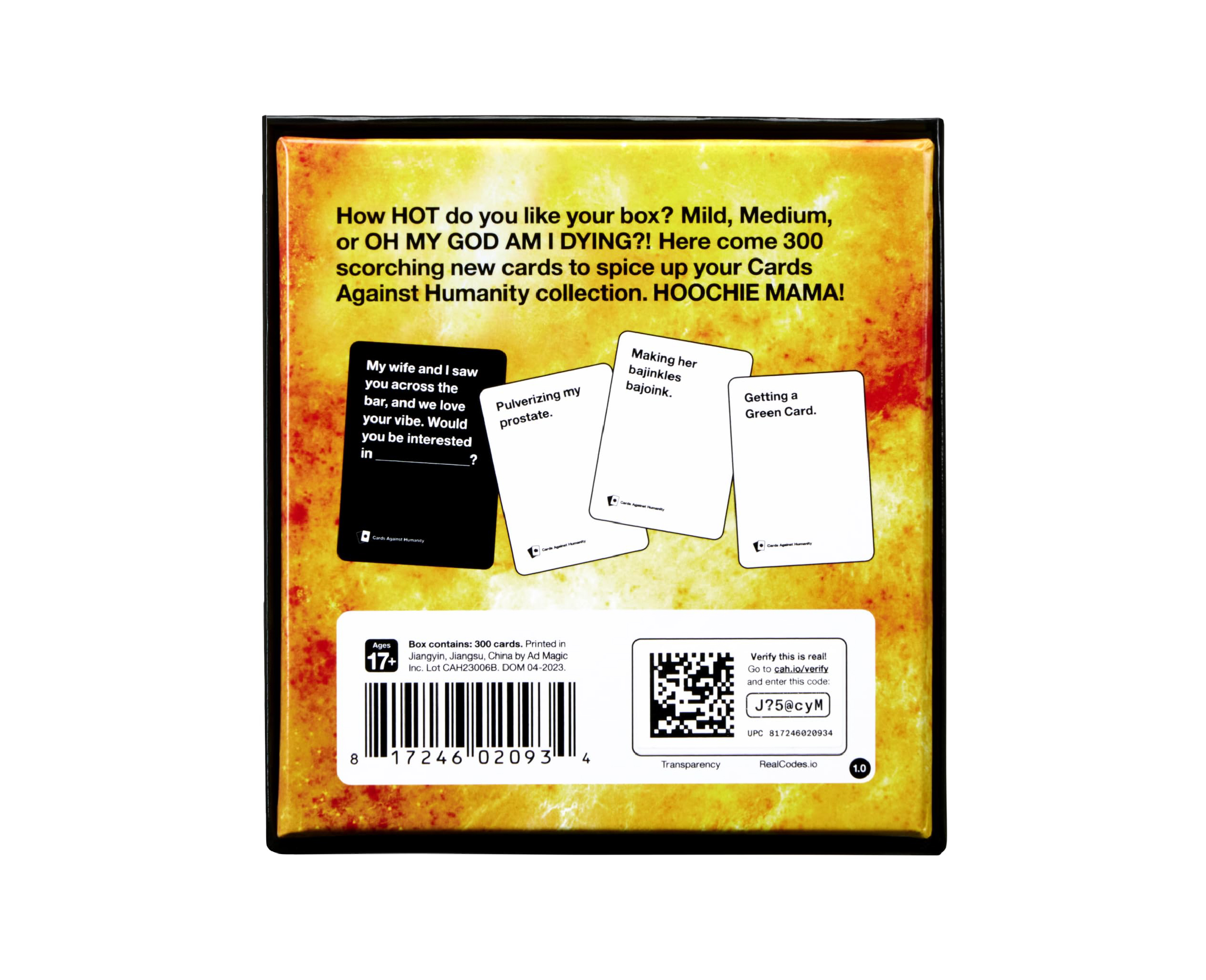Cards Against Humanity: Hot Box Expansion Pack photo 2 of 2