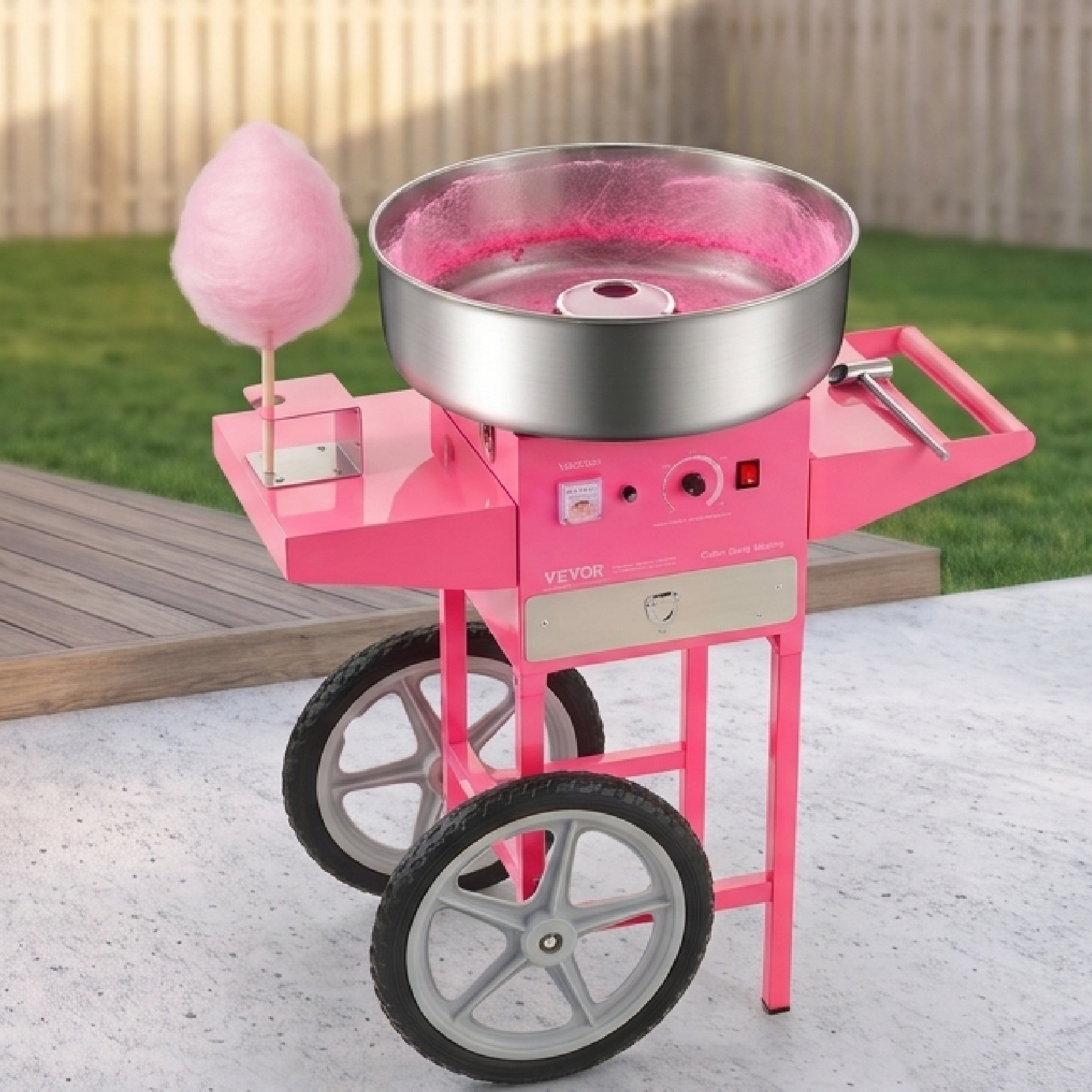 Cotton Candy Machine + Pink Vanilla flavor for up to 24 servings photo 2 of 4