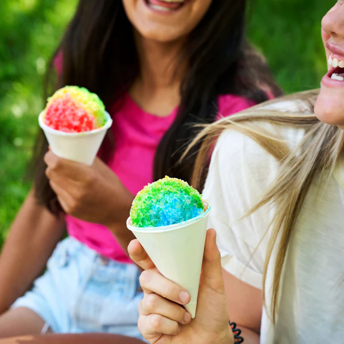 Snow Cone Machine + Starter Pack of 3 flavors for up to 24 servings photo 3 of 4